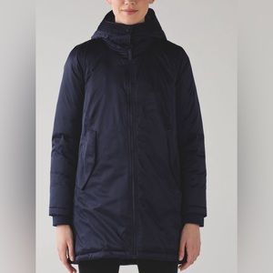 Lululemon Athletica No Shivers REVERSIBLE Bomber Parka